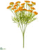 Silk Plants Direct Queen Anne's Lace Bush - Orange - Pack of 6
