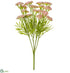 Silk Plants Direct Queen Anne's Lace Bush - Pink - Pack of 6