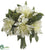 Dahlia, Sedum Bouquet - White - Pack of 4