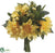 Dahlia, Sedum Bouquet - Yellow - Pack of 4