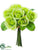 Rose Bouquet - Lime - Pack of 12
