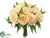 Rose Bouquet - Peach Pink - Pack of 4