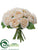 Rose Bouquet - Peach - Pack of 12