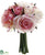 Confetti Rose Bouquet - Pink Two Tone - Pack of 6