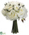 Confetti Rose Bouquet - White - Pack of 6