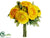 Ranunculus Bouquet - Yellow - Pack of 12