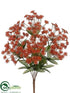 Silk Plants Direct Queen Anne's Lace Bush - Rust - Pack of 12