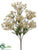 Silk Plants Direct Queen Anne's Lace Bush - Beige - Pack of 12