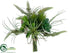Silk Plants Direct Succulent Bouquet - Green - Pack of 6