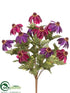 Silk Plants Direct Rudbeckia Bush - Burgundy Purple - Pack of 12