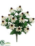 Silk Plants Direct Rudbeckia Bush - Cream - Pack of 12