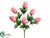 Rose Bud Bush - Pink - Pack of 24
