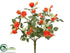 Silk Plants Direct Rose Bush - Orange - Pack of 36