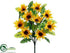 Silk Plants Direct Rudbeckia Bush - Yellow - Pack of 12