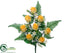 Silk Plants Direct Rose Bud Bush - Yellow - Pack of 12