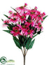 Silk Plants Direct Rudbeckia Bush - Fuchsia Two Tone - Pack of 12
