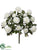 Rose Bush - White Cream - Pack of 6