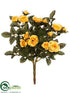 Silk Plants Direct Rose Bush - Yellow - Pack of 36