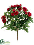 Silk Plants Direct Rose Bush - Beauty - Pack of 24