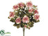 Silk Plants Direct Rose Bush - Pink Rose - Pack of 6