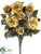 Rose Bush - Mustard - Pack of 6