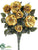 Rose Bush - Mustard - Pack of 6