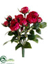 Silk Plants Direct Rose Bush - Beauty - Pack of 12