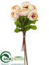 Silk Plants Direct Ranunculus Bundle - Pink Soft - Pack of 12