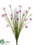 Silk Plants Direct Mini Starflower Bush - Lavender - Pack of 36