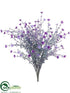 Silk Plants Direct Star Flower Bush - Purple Lavender - Pack of 12
