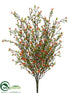 Silk Plants Direct Wild Starflower Bush - Orange - Pack of 12