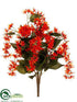 Silk Plants Direct Starflower Hanging Bush - Flame - Pack of 12