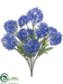Silk Plants Direct Snowball Bush - Blue Helio - Pack of 12