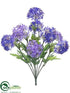 Silk Plants Direct Snowball Bush - Purple Lavender - Pack of 12