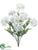 Silk Plants Direct Snowball Bush - White - Pack of 12
