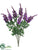 Silk Plants Direct Snapdragon Bush - Purple - Pack of 12