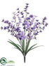 Silk Plants Direct Tweedia Flower Bush - Purple Lavender - Pack of 12