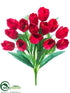 Silk Plants Direct Tulip Bush - Beauty - Pack of 12
