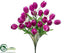 Silk Plants Direct Tulip Bush - Violet - Pack of 24