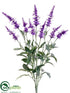 Silk Plants Direct Veronica Bush - Lavender - Pack of 12