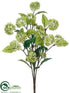 Silk Plants Direct Viburnum Bush - Green Light - Pack of 12