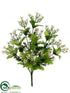 Silk Plants Direct Wax Flower Bush - Cream - Pack of 12