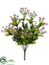 Silk Plants Direct Wax Flower Bush - Lilac - Pack of 12