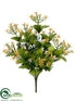 Silk Plants Direct Wax Flower Bush - Yellow - Pack of 12