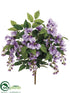 Silk Plants Direct Wisteria Bush - Purple Blue - Pack of 12