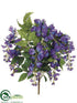Silk Plants Direct Wisteria Bush - Violet Blue - Pack of 12