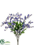 Silk Plants Direct Wisteria Bush - Blue - Pack of 12