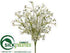 Silk Plants Direct Wax Flower Bush - Cream - Pack of 12