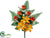 Lily, Rose Bud Bush - Orange Yellow - Pack of 12