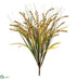 Silk Plants Direct Goldenrod, Grass Bush - Green - Pack of 12